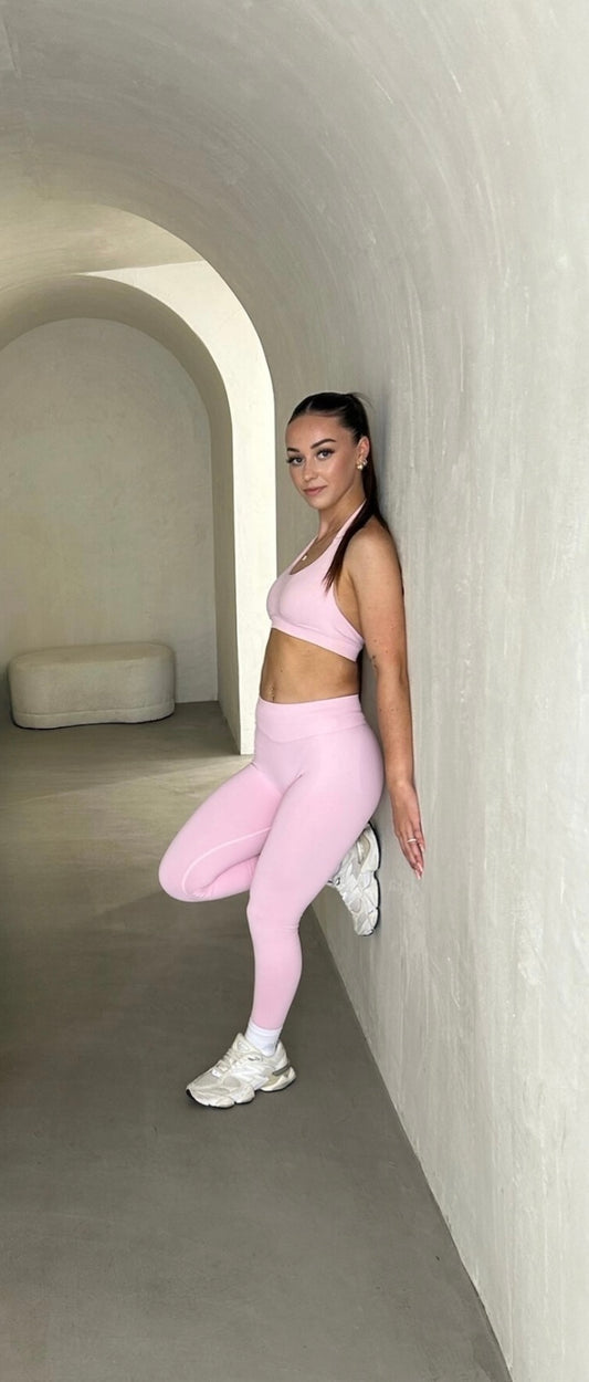 Baby Pink Sculpt Leggings