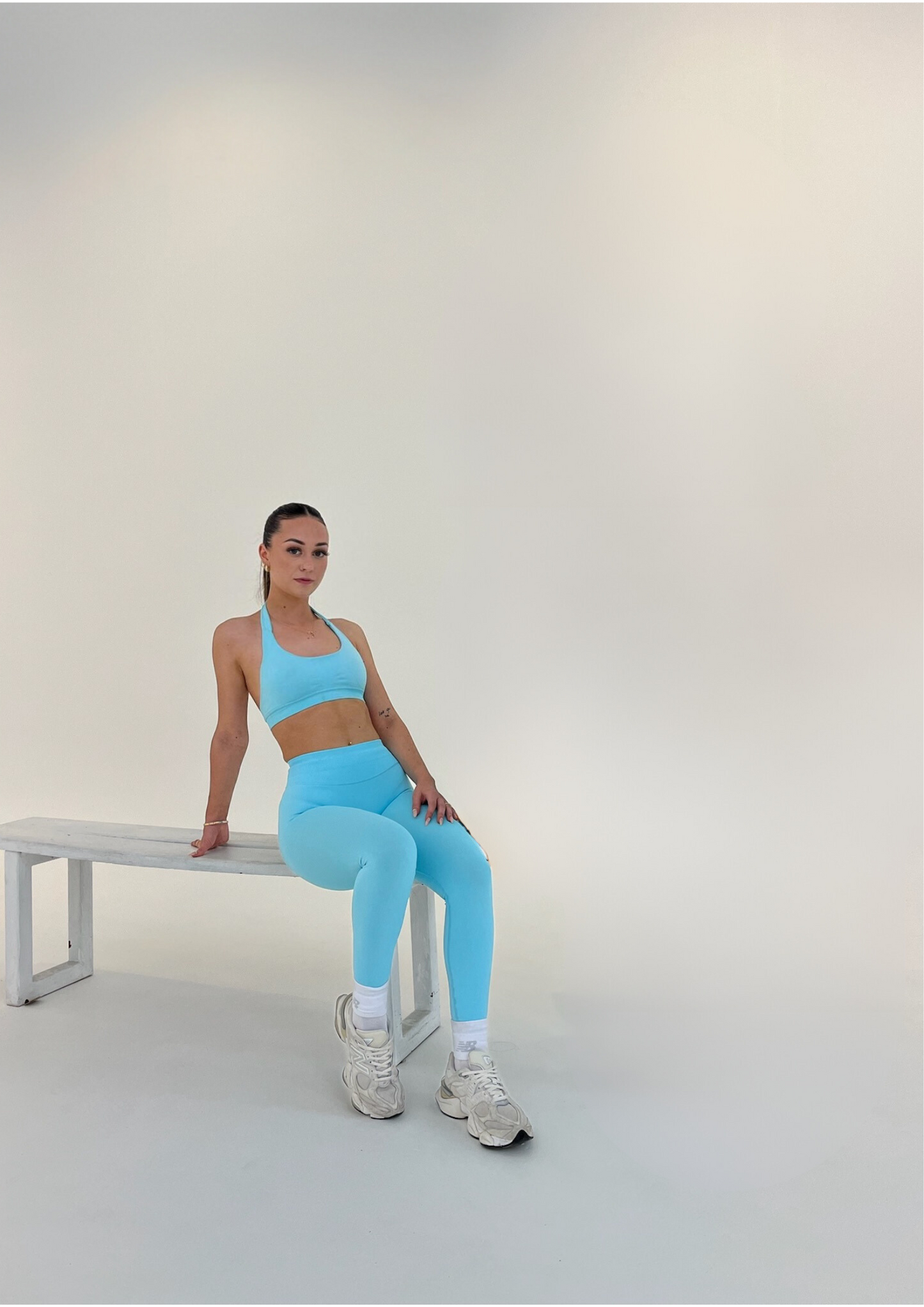 Baby Blue Sculpt Leggings